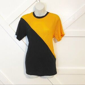 LF Emma & Sam Short Sleeve Mesh Tee Sz S